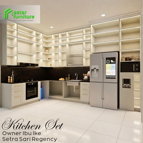 Desain interior Bandung Kitchen Set 1