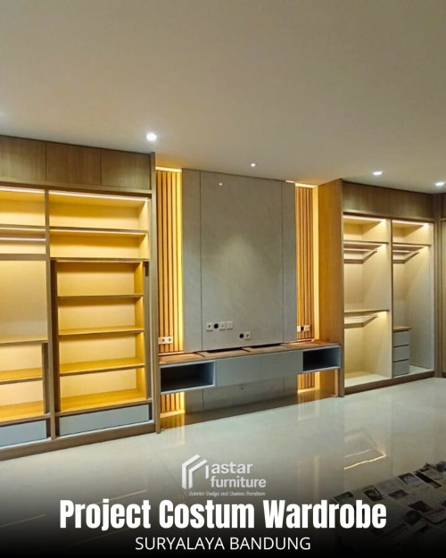 Desain interior Bandung Wardrobe 3 